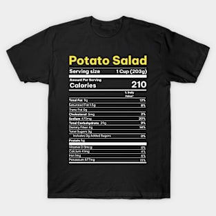 Potato Salad Nutrition T-Shirt